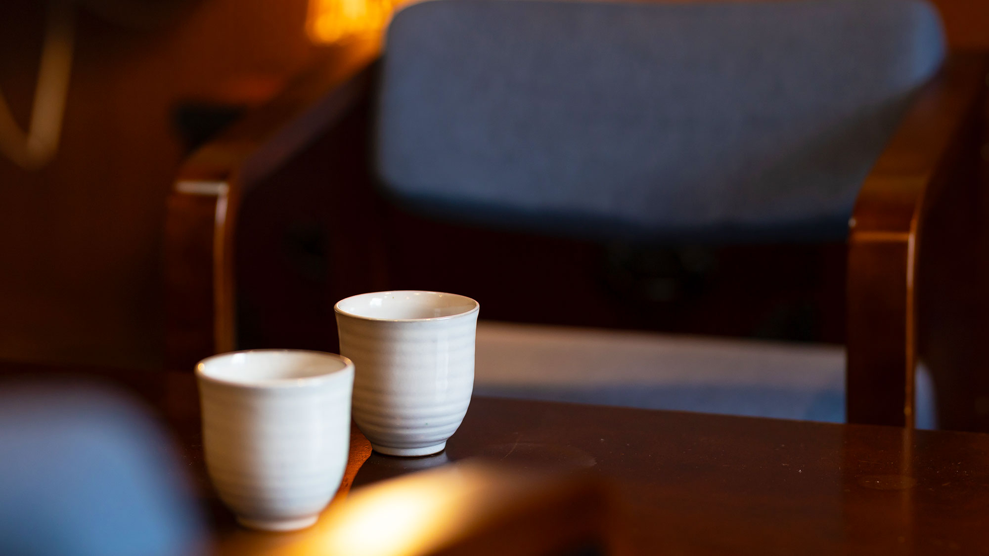 【滞在イメージ】お茶セットをご用意しております。景色を眺めながらホッと一息。