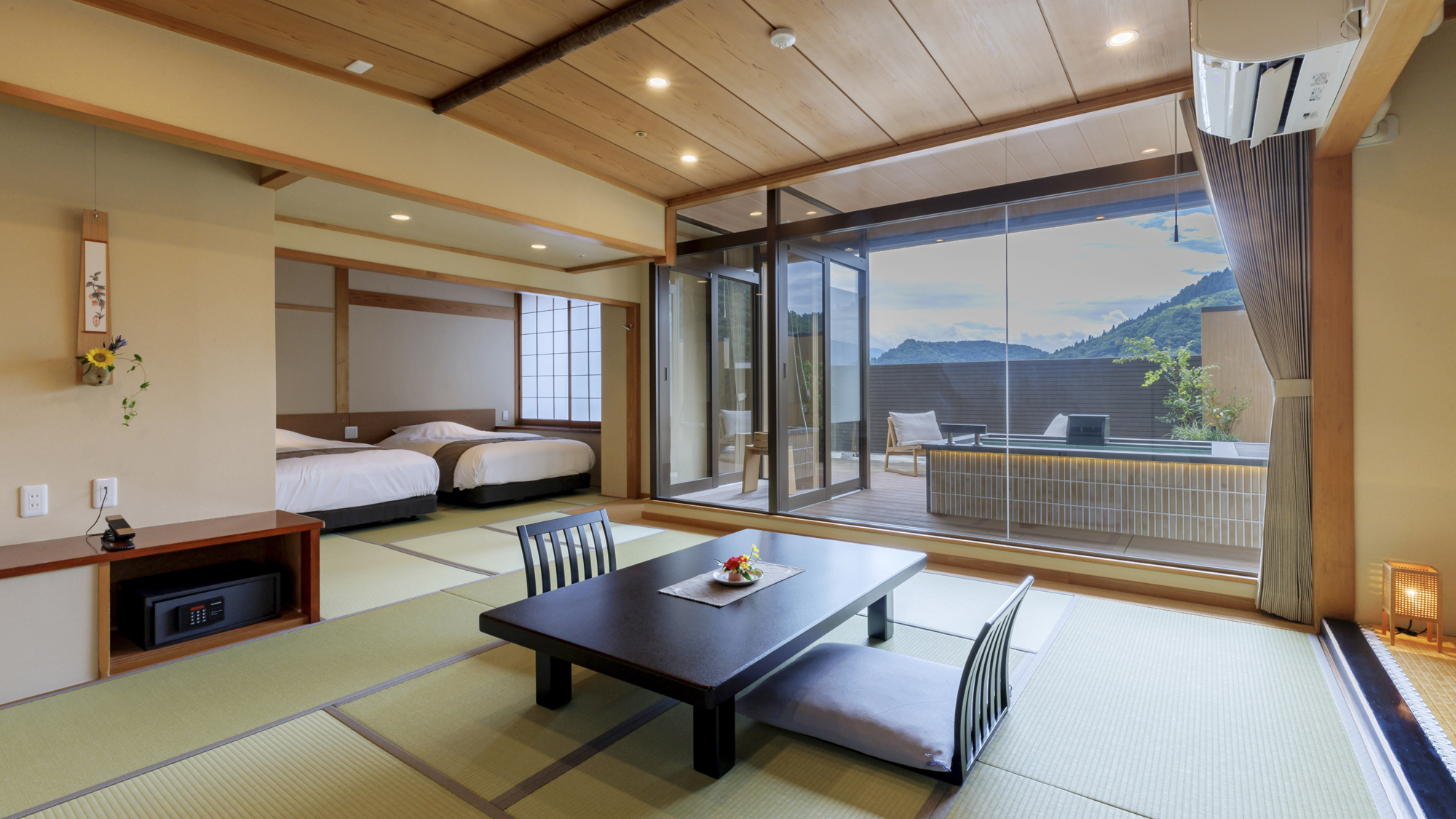 ルーフトップ露天風呂付客室