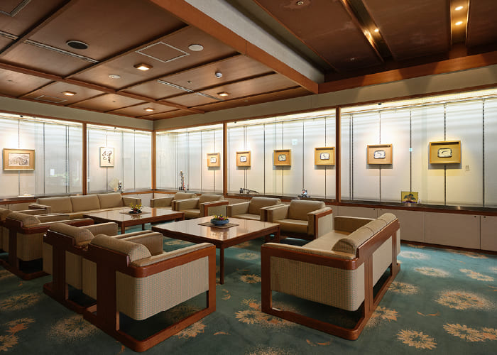 大浴場前ギャラリー