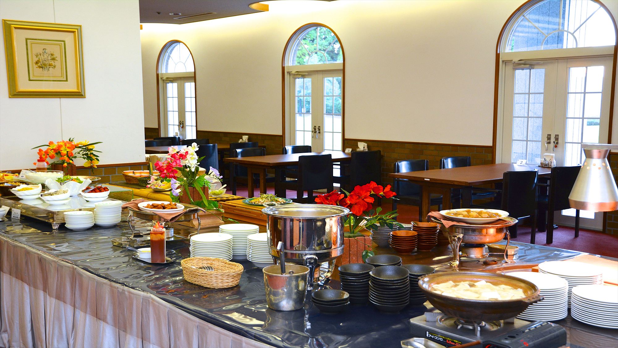 朝食バイキング②