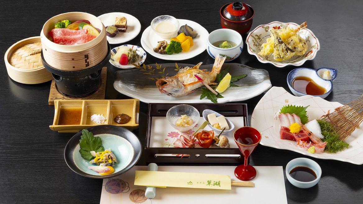 【白山の雅コース】食の贅を心ゆくまで！味だけでなく目や香でも豪華「食」を楽しむ♪贅沢プラン（会場食）