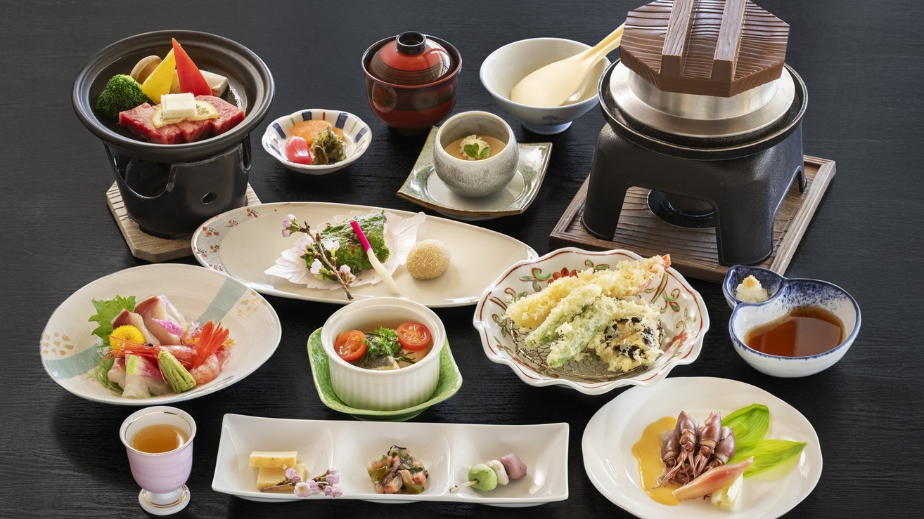 【季節限定特典付プラン】山中石川屋のミニ塩キャラメルパウンドケーキやアーリーＣＫＩ特典付／会場食