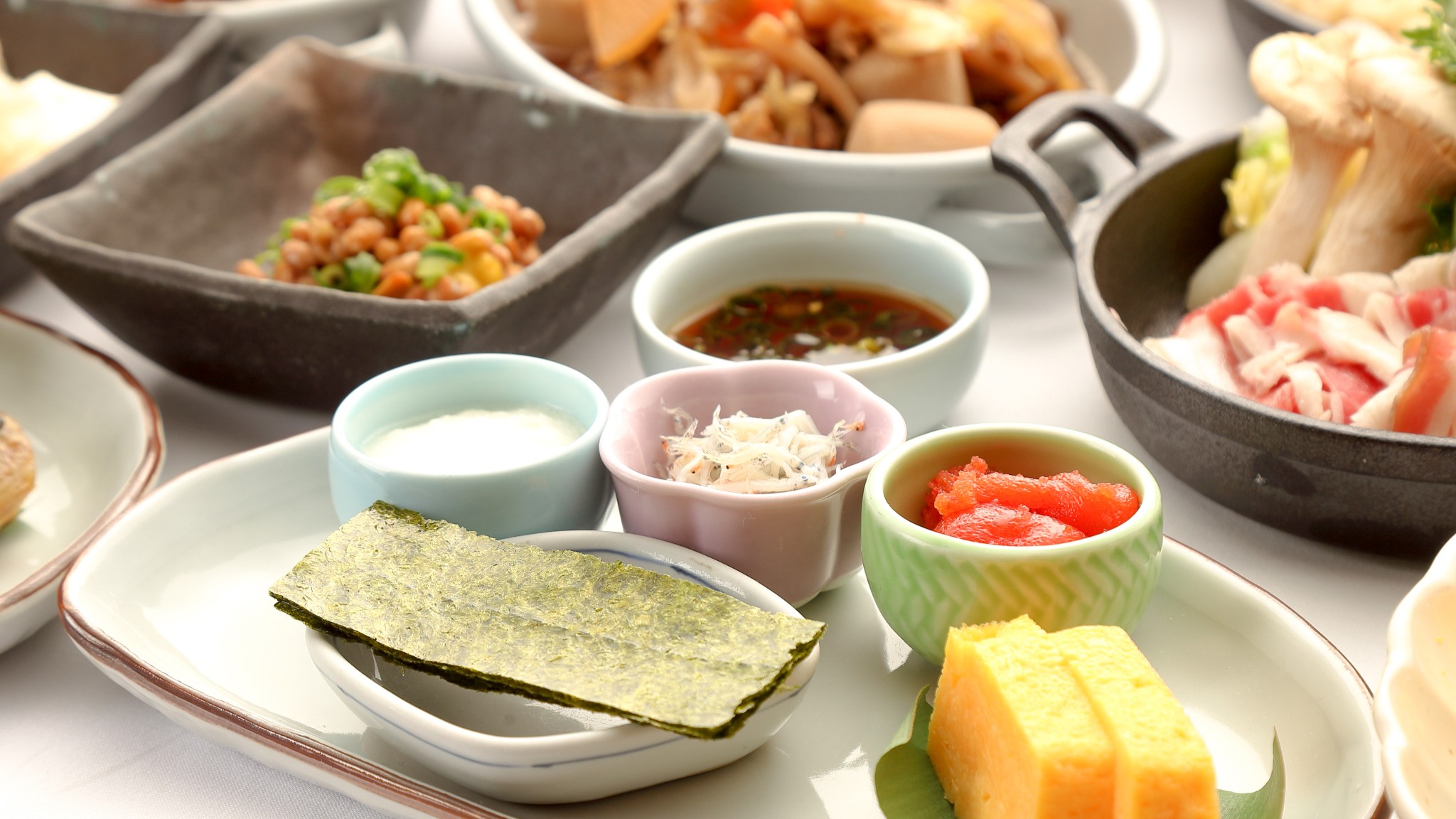 朝食バイキング