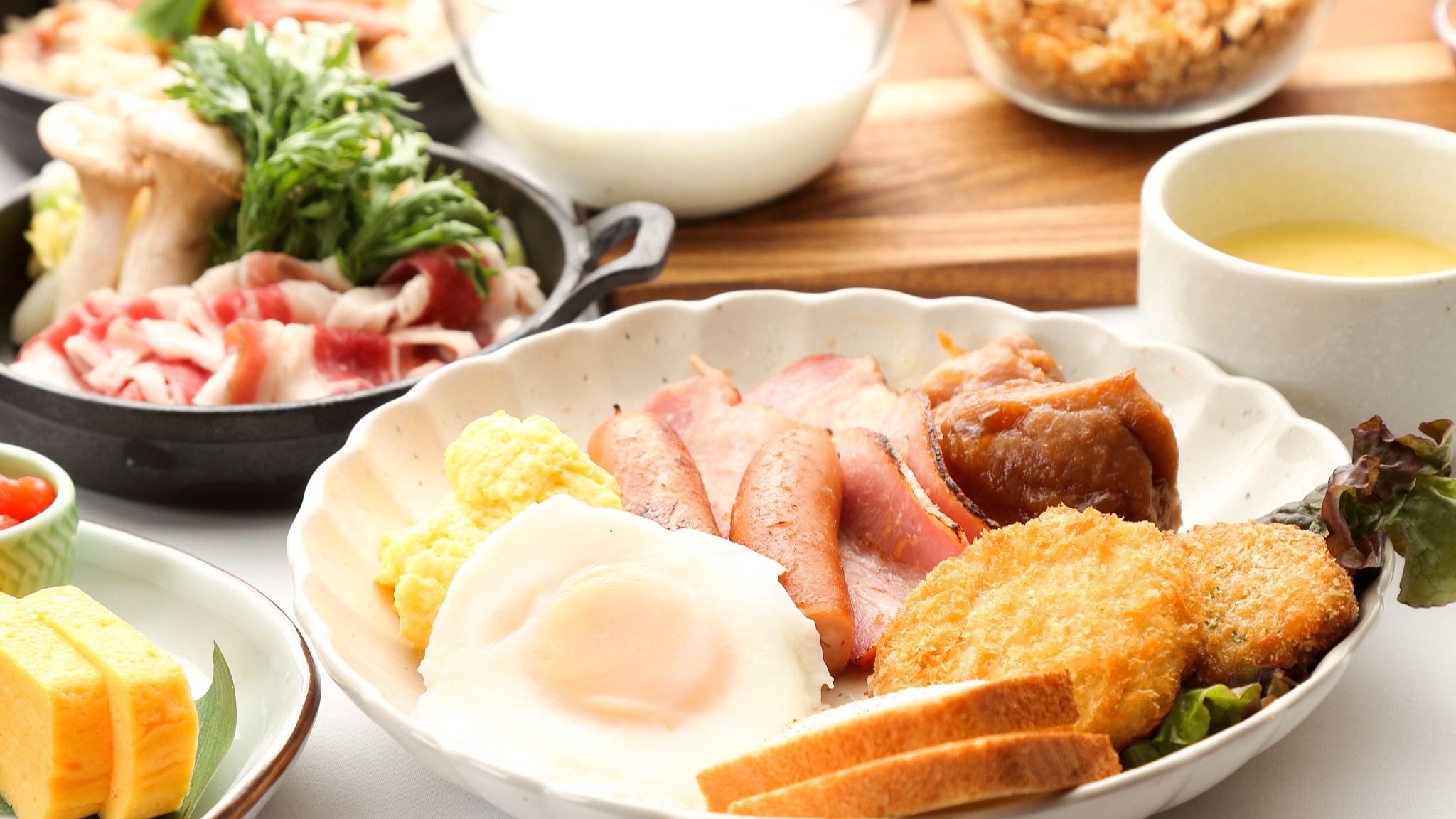 朝食バイキング/洋食例