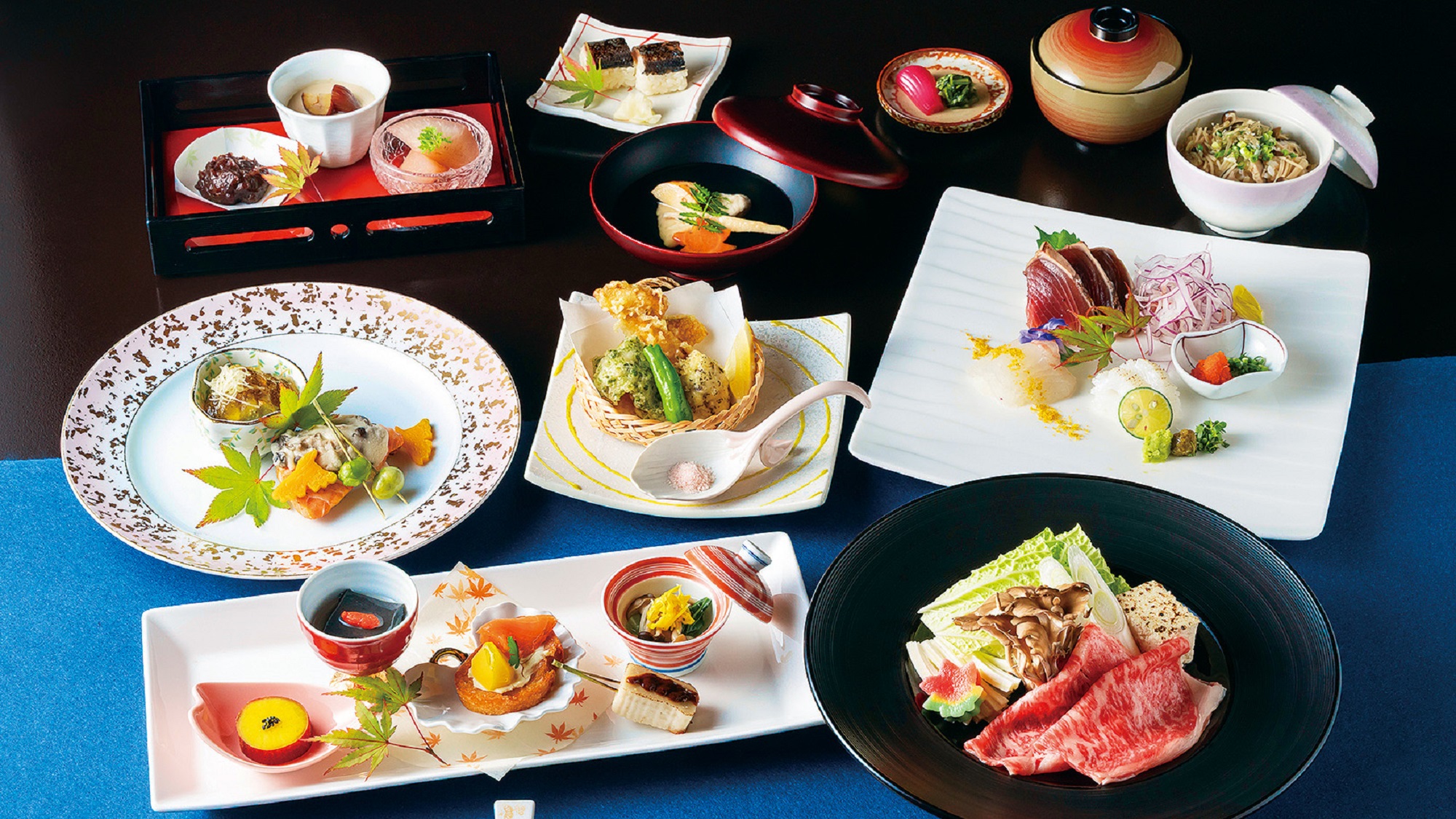 秋の月替わり会席イメージ