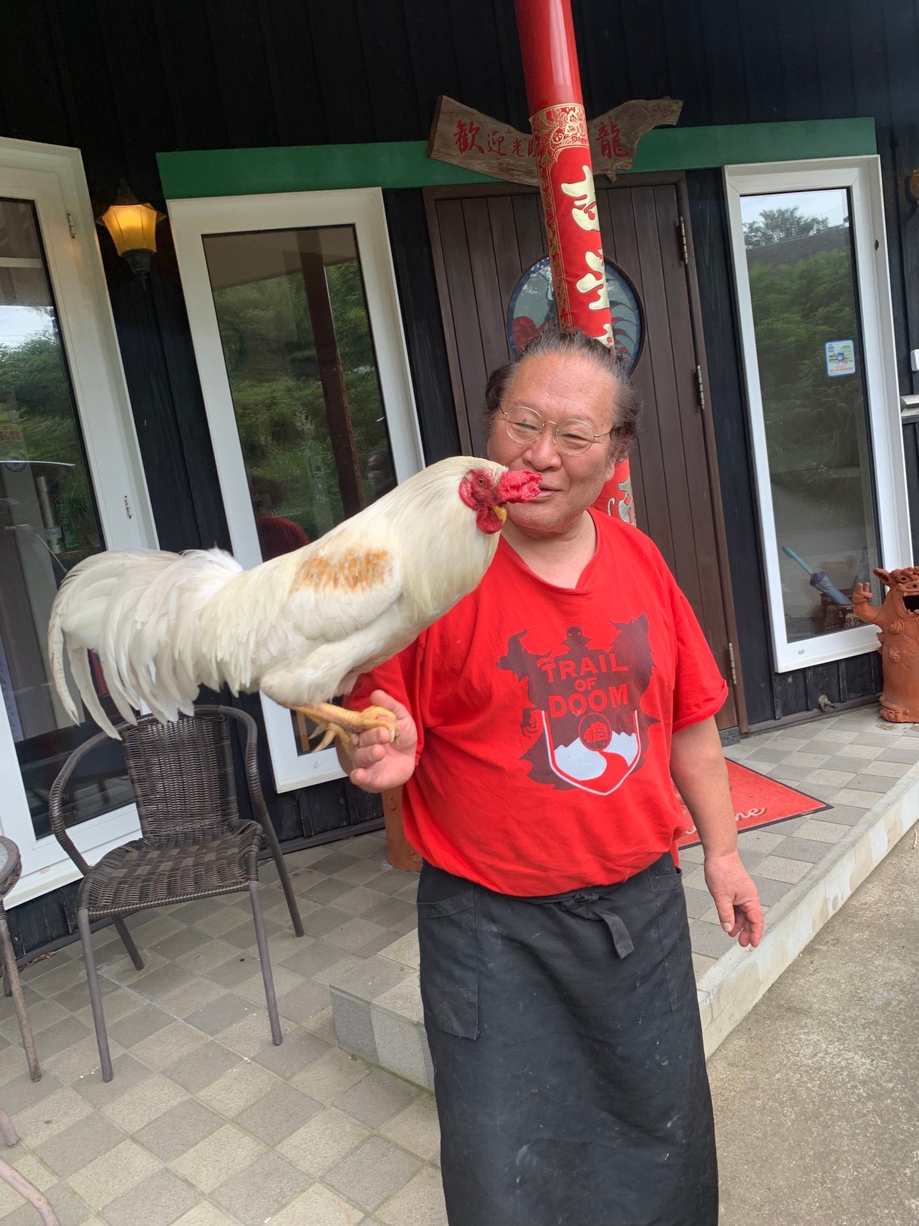 鶏さんと記念撮影も出きます