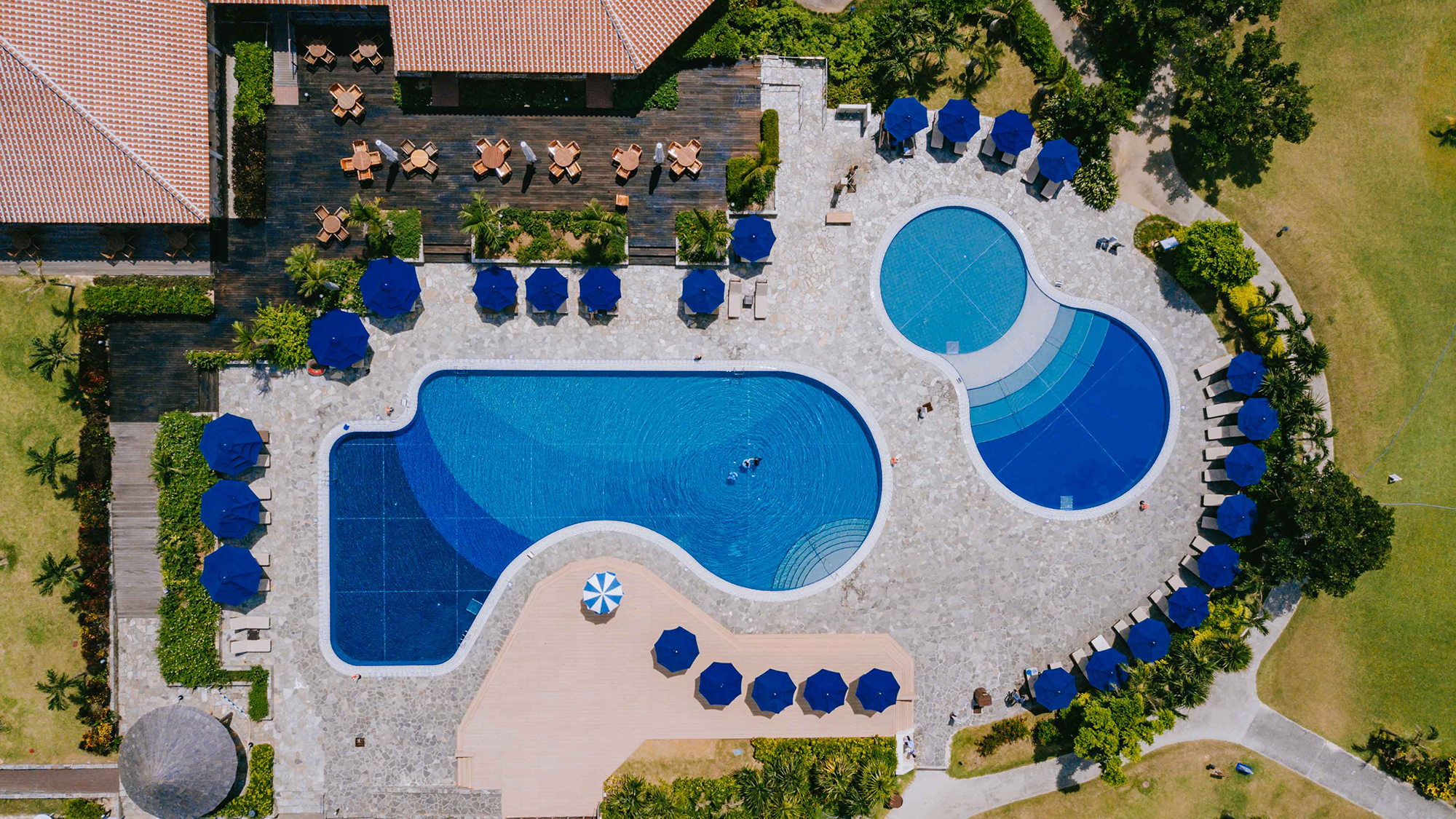 二種類のプール