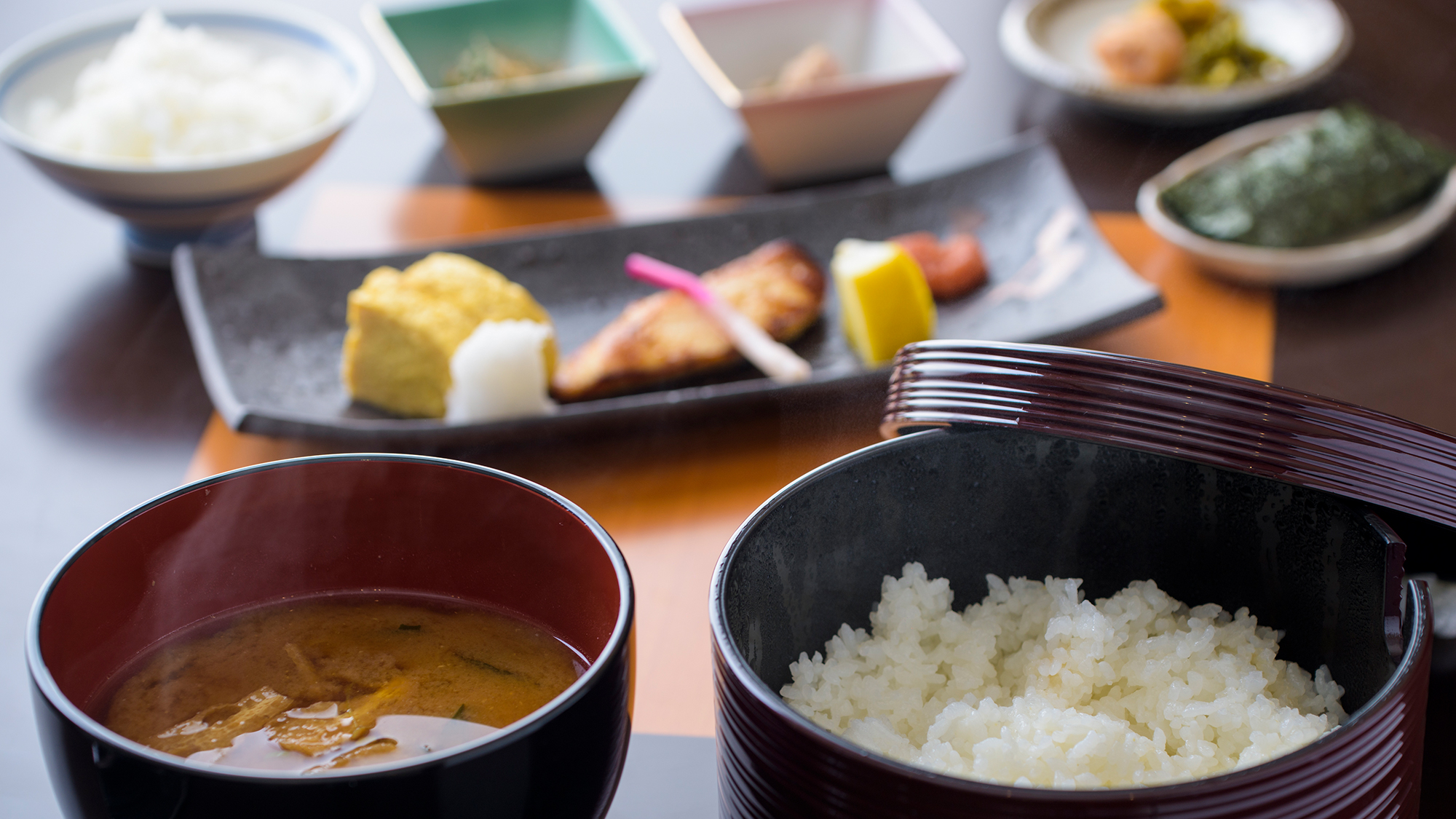 やえびし「和風ダイニング」和朝食膳【営業時間】◆朝食7:00～10:00（L.O.10:00）