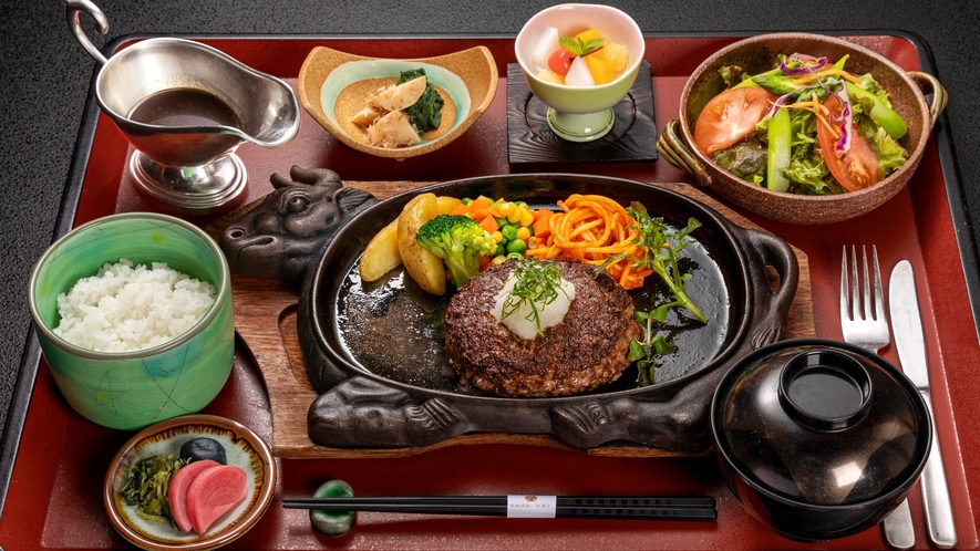 飛騨牛ハンバーグ御膳