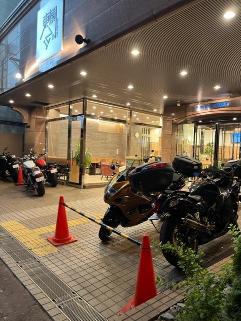 バイク駐車場