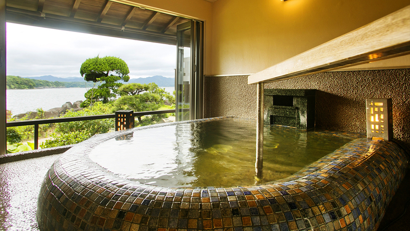■萩温泉・客室風呂