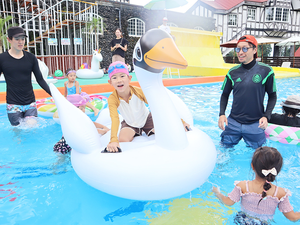 【プールデビュー応援！】小さなお子様も安心♪大自然とプールで夏デビュー♪2食付※予約時確認事項あり