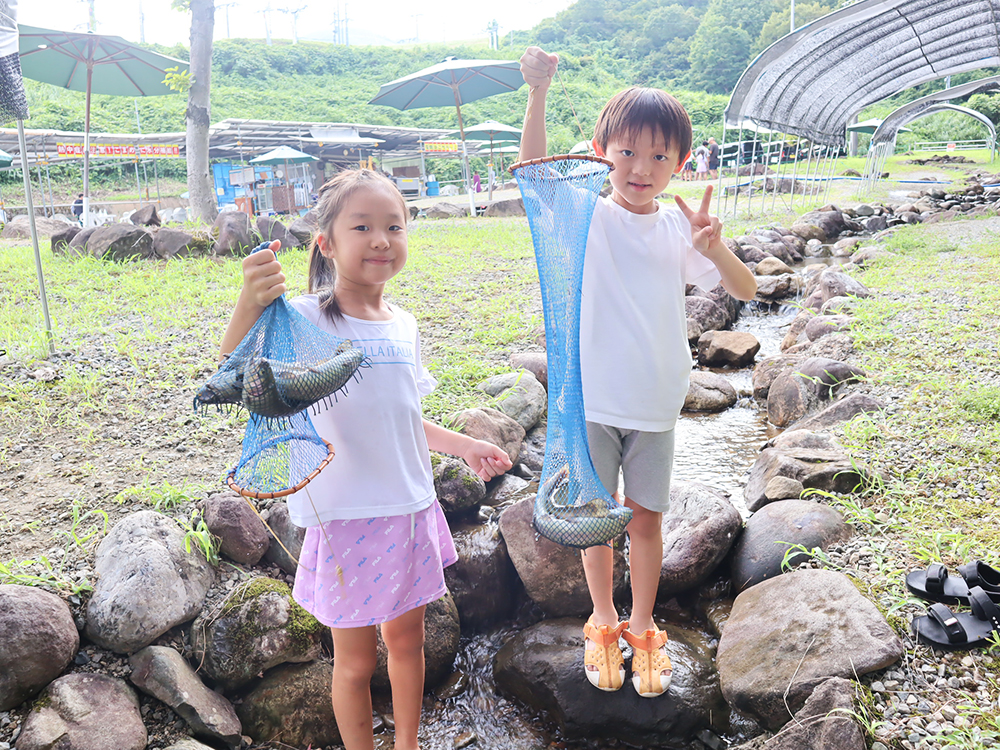 【上国渓流園】（イメージ）※夏期営業