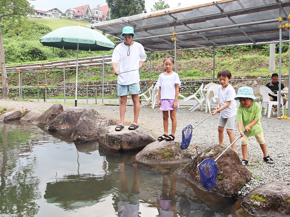 【上国渓流園】（イメージ）※夏期営業