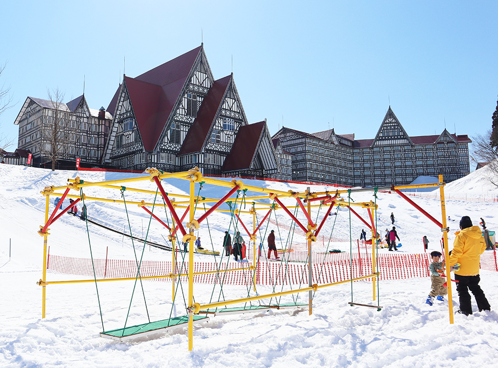 【上越国際スキー場】ゲレンデ内キッズパラダイス（イメージ）