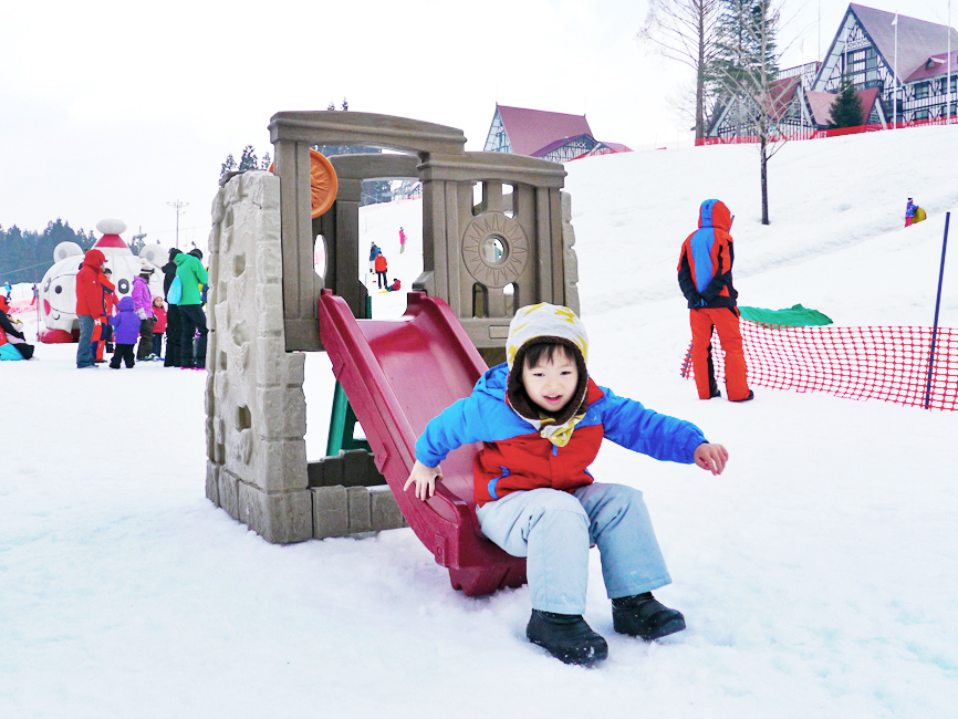 【上越国際スキー場】ゲレンデ内キッズパラダイス（イメージ）