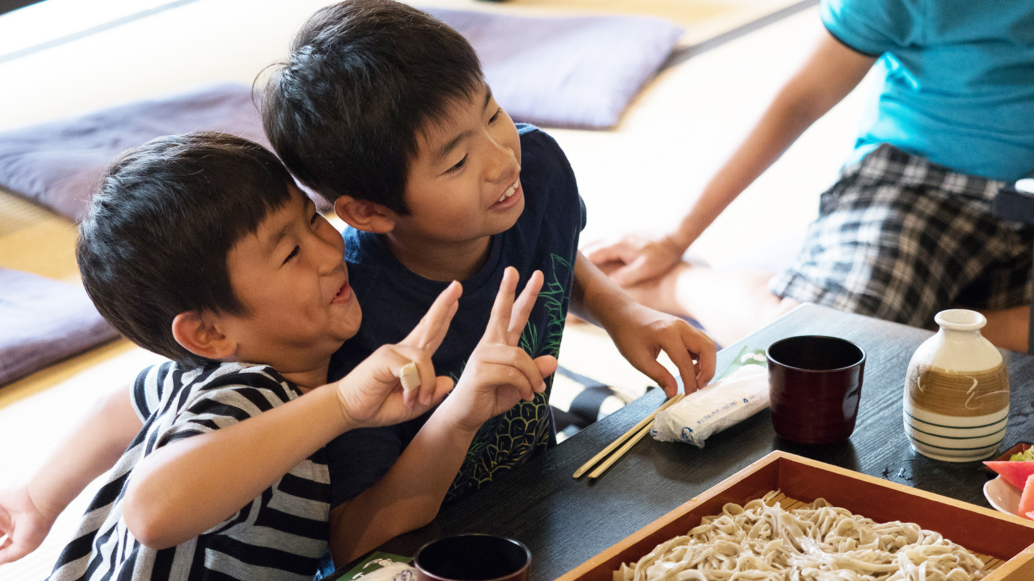 【オプショナルツアー】そばうち体験（イメージ）※夏期営業