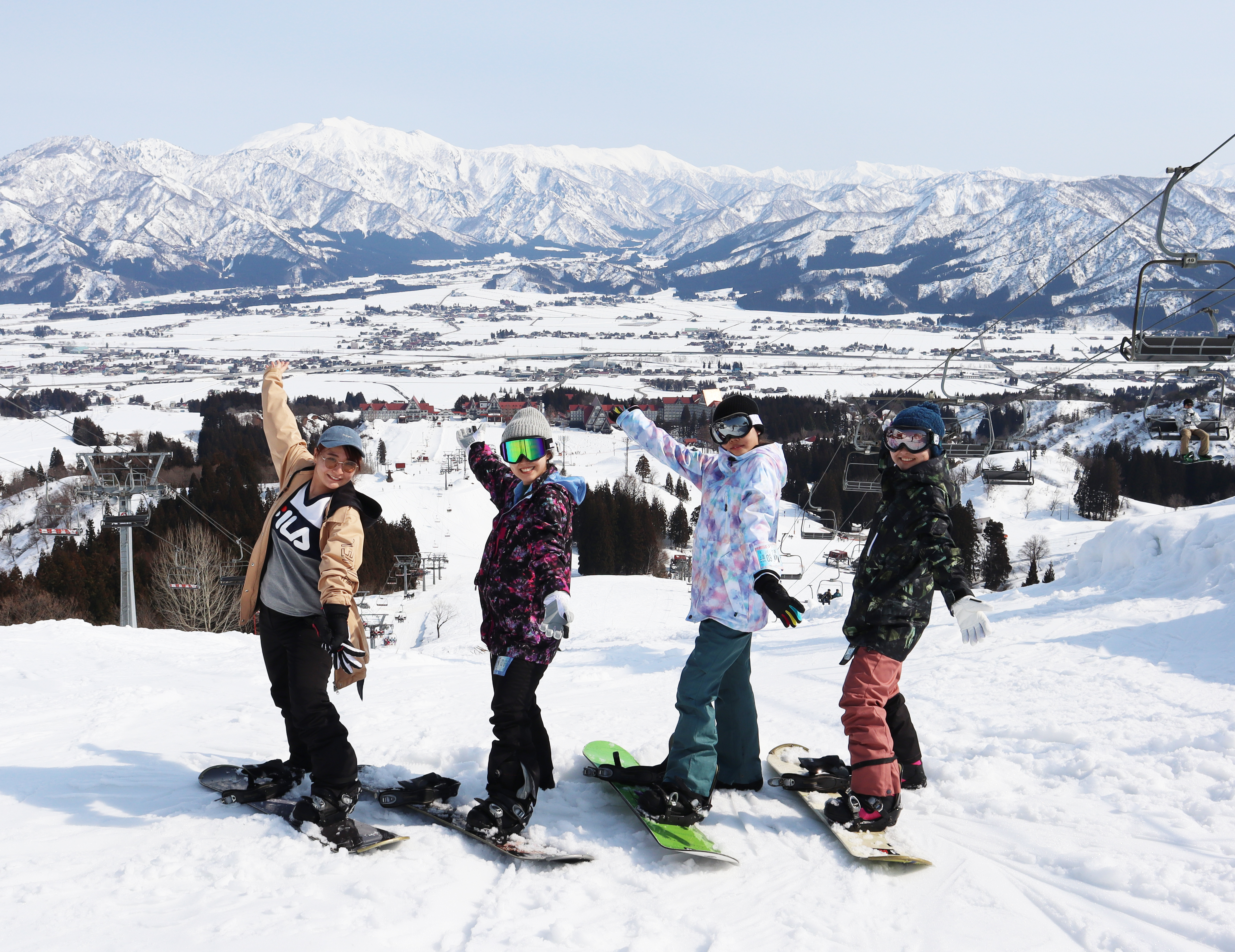 【上越国際スキー場】ゲレンデ（イメージ）