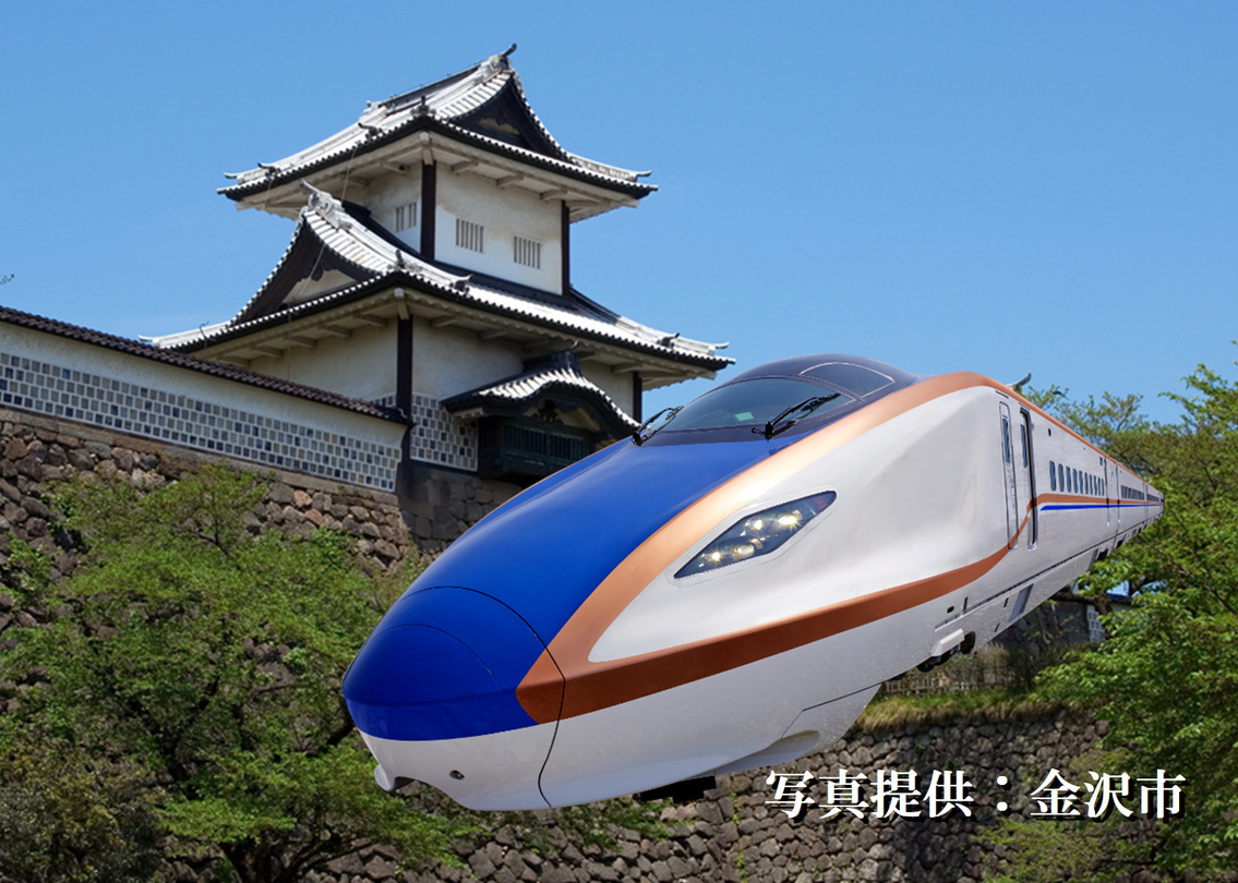 石川県の有名観光スポット【金沢城石川門】※当館から車で約６０分程です1