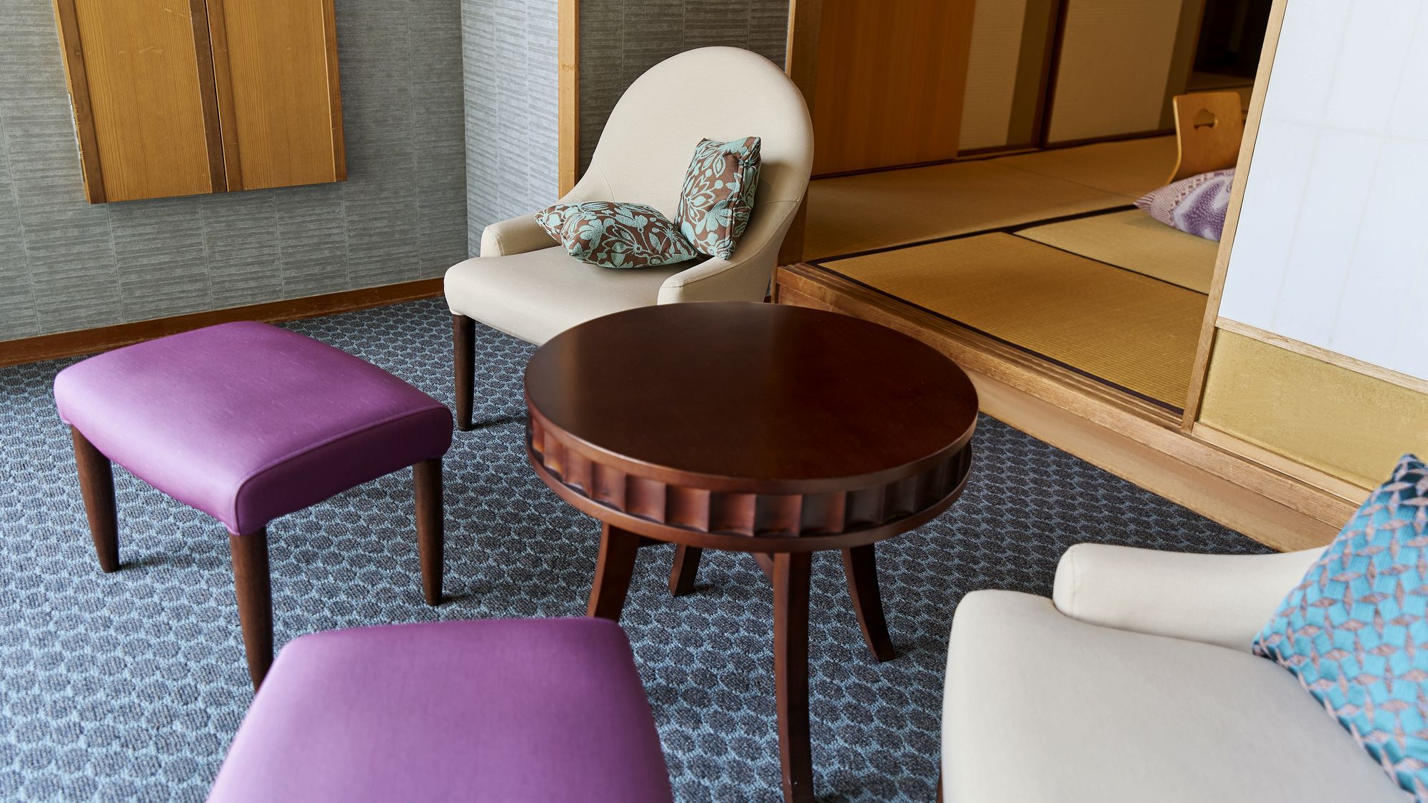 【源泉かけ流し 露天風呂付和室 孫生hikobae】656号室・孫生(ひこばえ)客室の一例