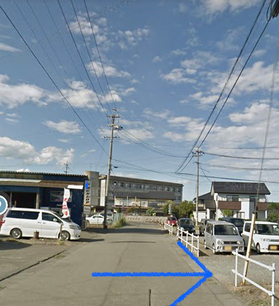 第２駐車場　入り口