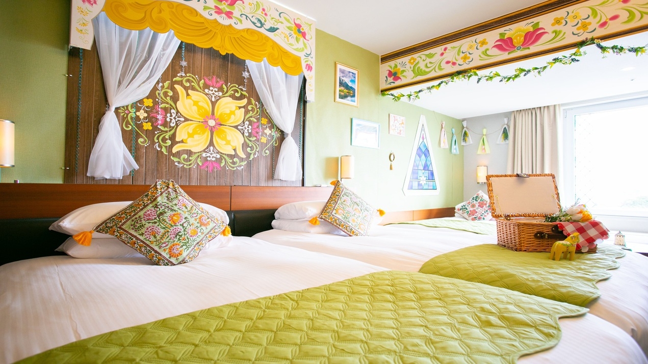 【高層階＆パーク側確約】ノルディック・ヒュッゲルームステイ　ファンタジーダイニング朝食付き