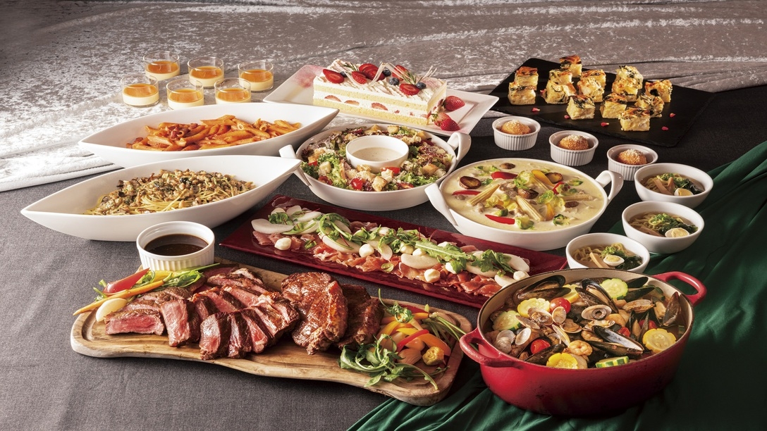 【18時入店】心も体もあたたまる★冬のごちそうディナービュッフェ付き＜夕食のみ＞