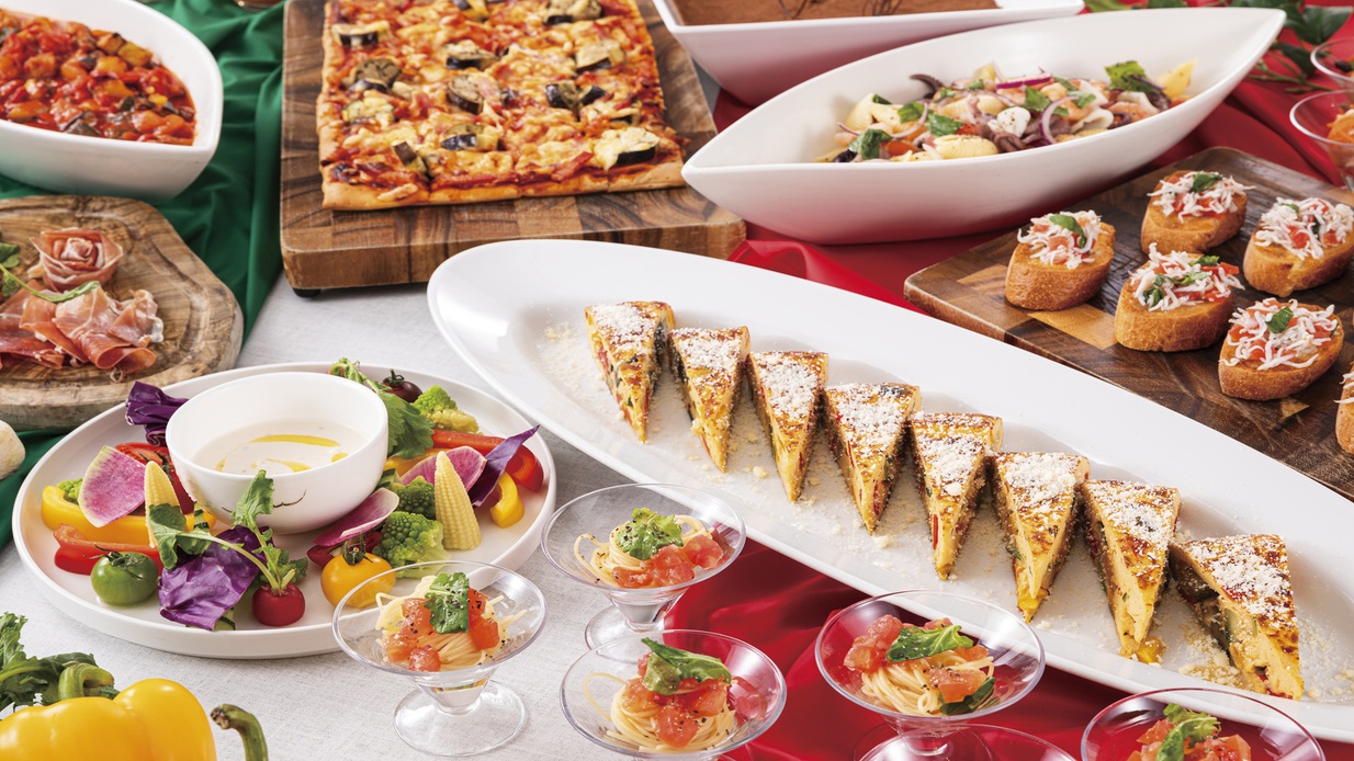 ＼美味しい食の旅へ／18時入店★グルメジャーニーinイタリア ディナービュッフェ付き＜夕食のみ＞