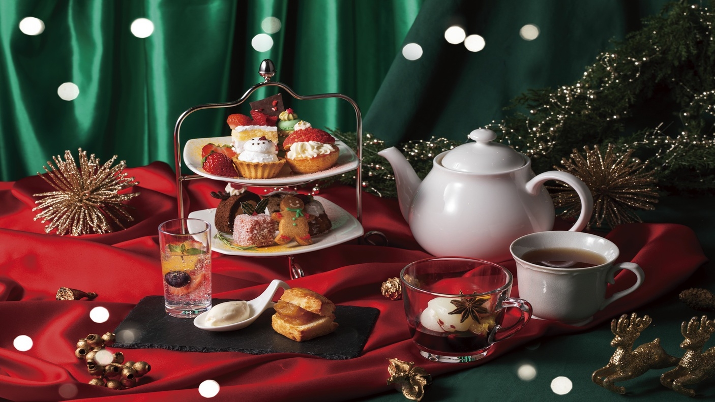 ＼心温まる甘い贈り物／チェックイン日利用★デザートスタンド「Gift of Christmas」付