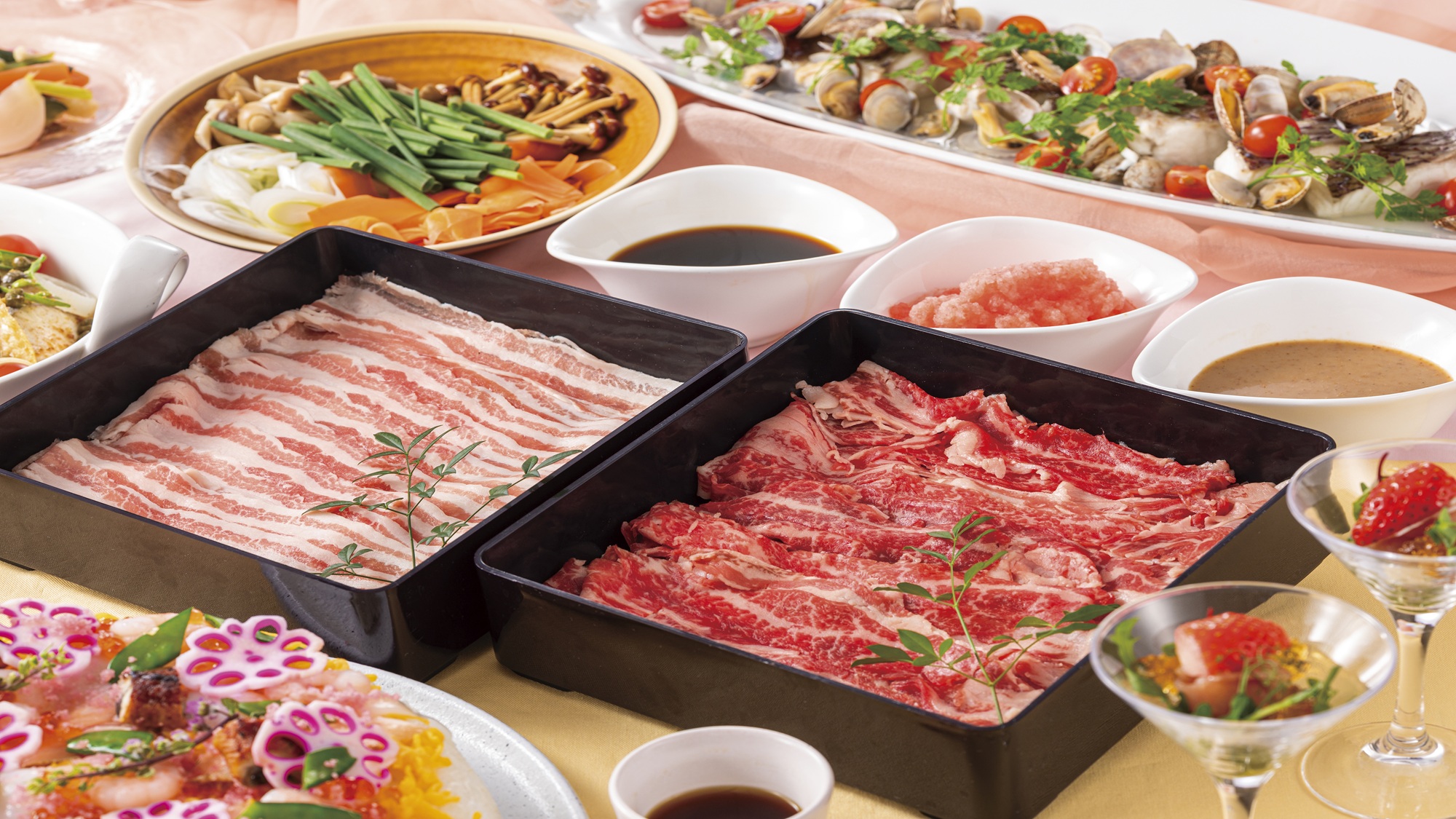 【3・4月】春のお祝いディナービュッフェ