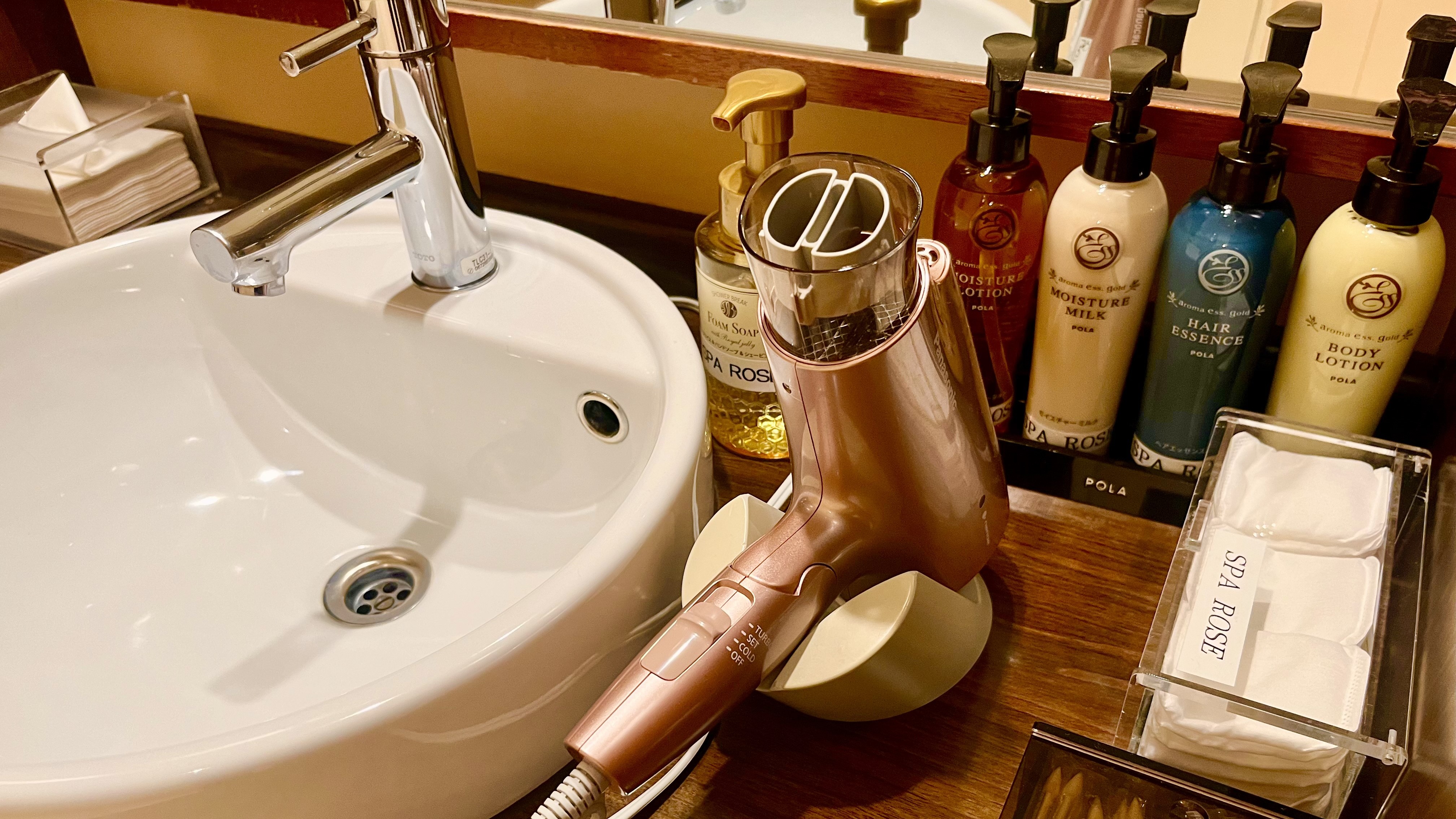 【大浴場 スパローズ】女性用パウダースペース