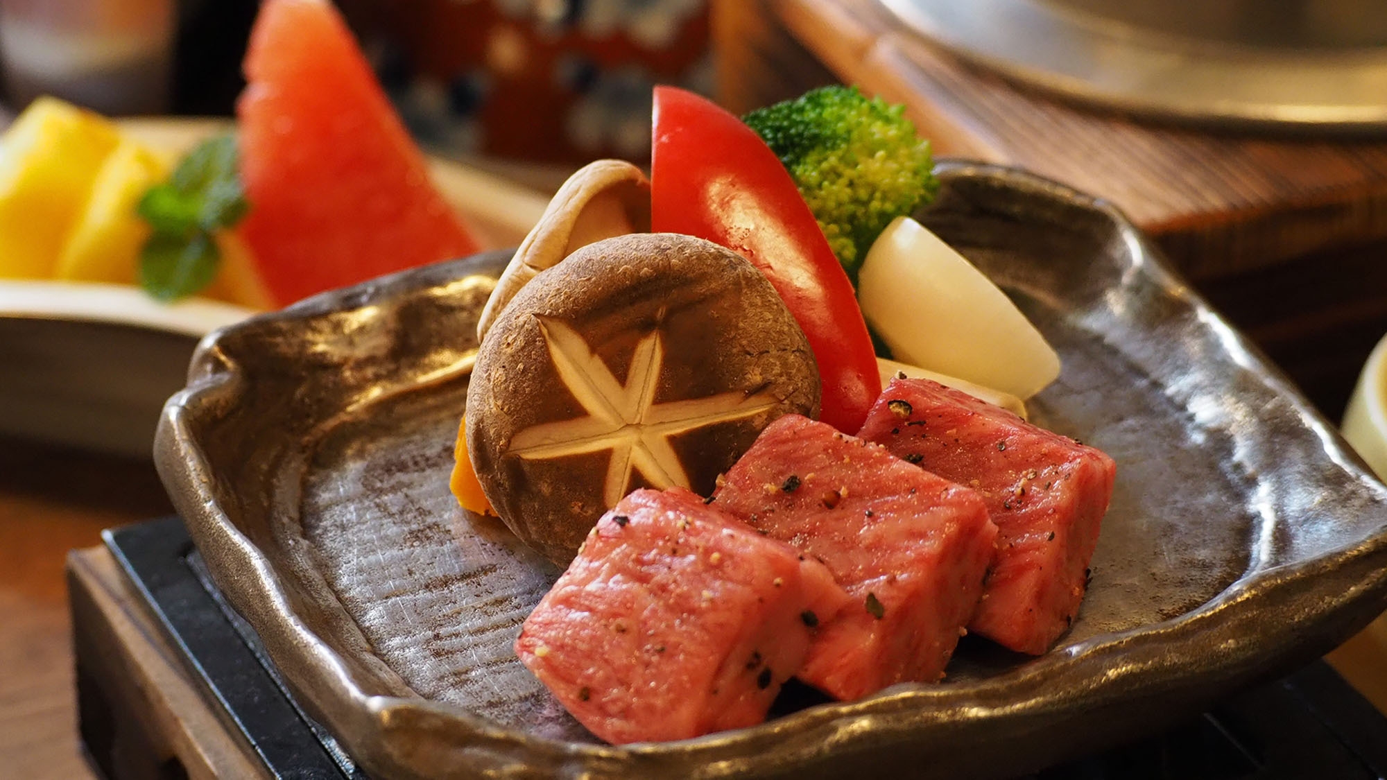 【期間限定プラン】【夕食お部屋食】温泉三昧！おすすめ四季会席プラン＜１Ｆ 露天風呂付客室＞