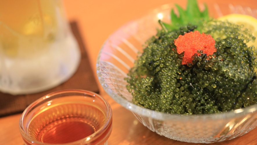 【レストラン】沖縄の名物プチプチでおいしい『海ぶどう』