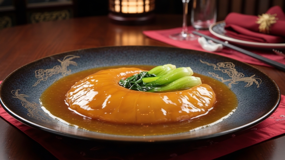 【中華｜竹コース】気仙沼産特選フカヒレ姿煮と旬食材の本格中華　極上贅沢フルコース《夕朝食付き》