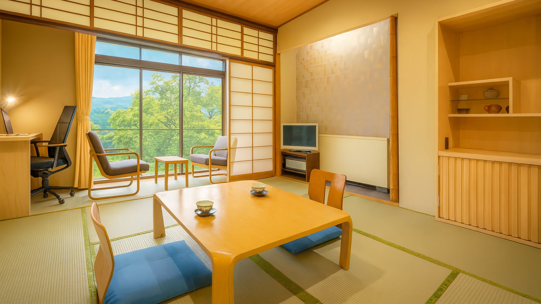 やよい亭／渓流側和室
