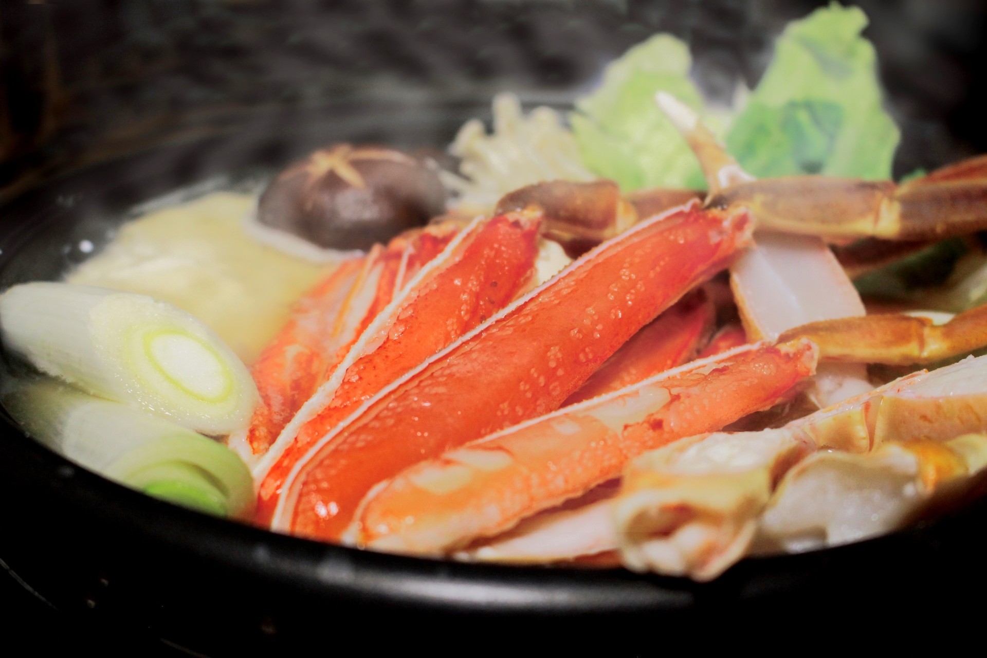 【かに懐石】かにと季節の懐石料理　冬の味覚を堪能＜夕・朝食付き＞