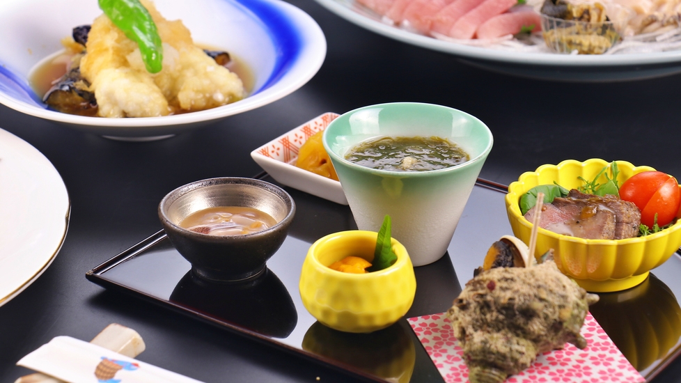 【おまかせDX】若狭の美味しいを満喫♪季節に応じた食材を使用したおまかせコース