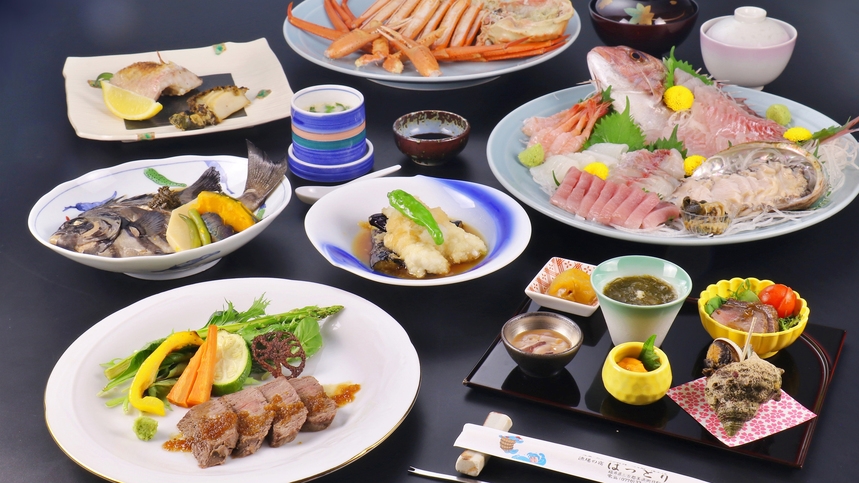 【おまかせDX】若狭の美味しいを満喫♪季節に応じた食材を使用したおまかせコース