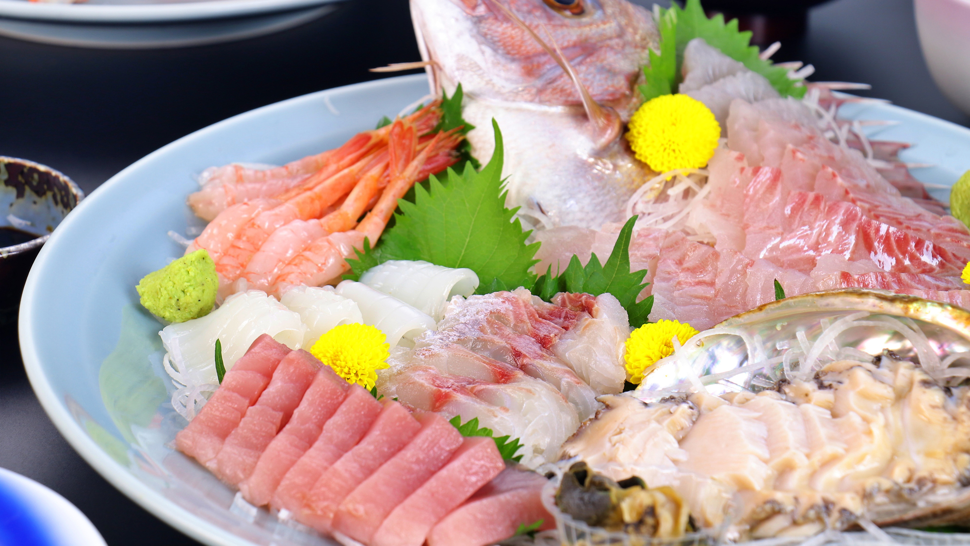 【おまかせDXコース（一例）】お刺身盛り合わせ