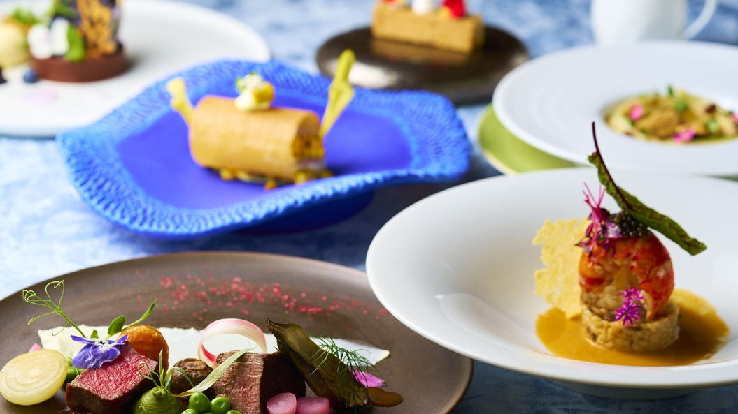 2024年4月〜【デラックス／洋食】シェフのいちおしフレンチコース。全室オーシャンビュー