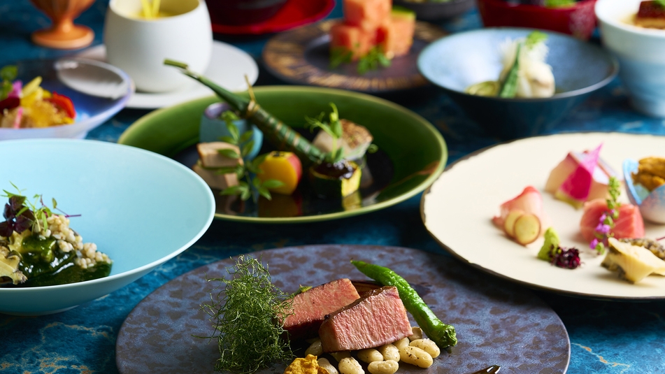 2024年4月〜【プレミアム／和食】厳選食材を使用した和食コース。全室オーシャンビュー