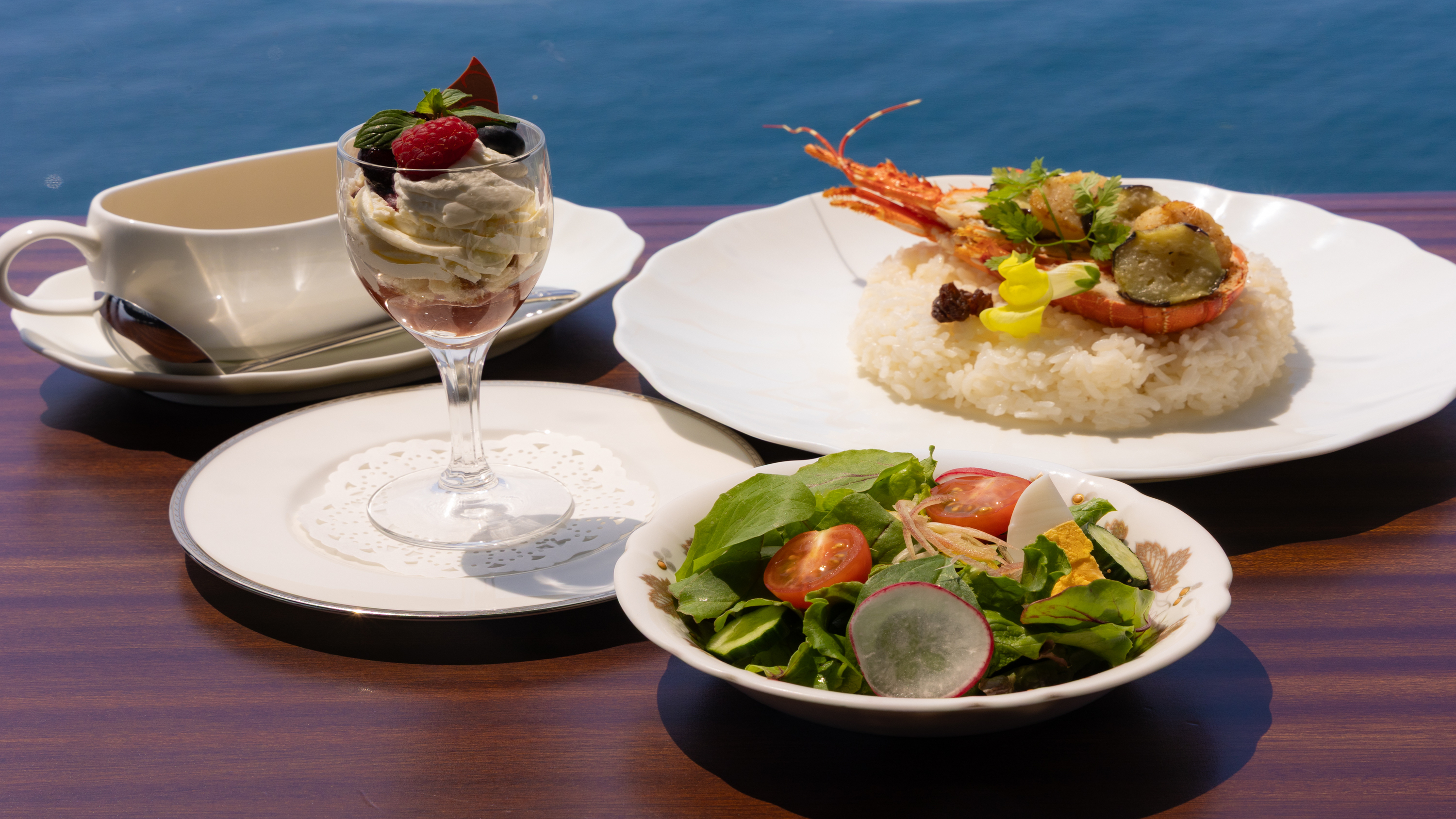 【花の妖精】ランチセットメニュー