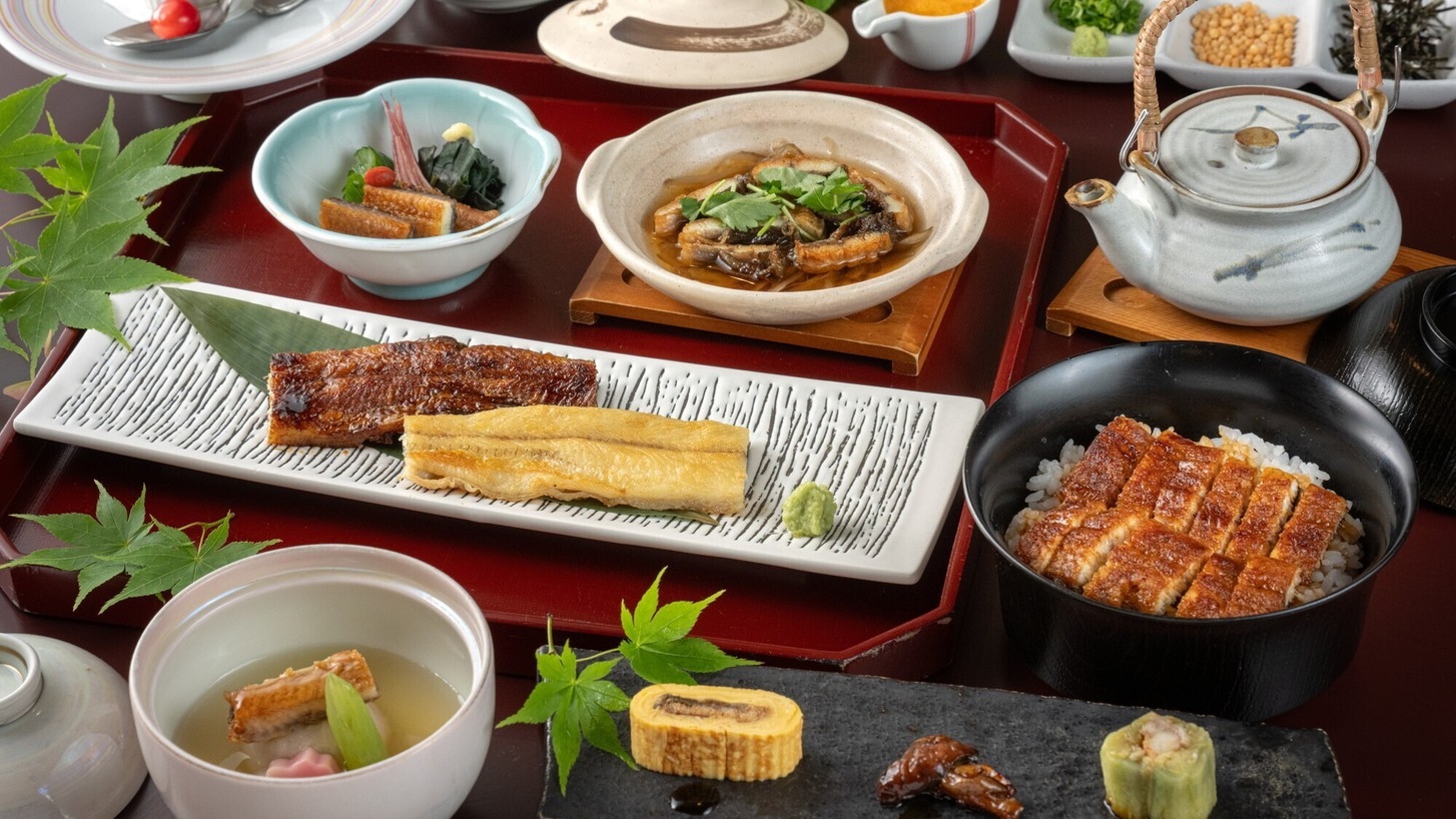 【7月限定】うなぎ尽くし会席｜蒲焼・白焼・柳川鍋・鰻ざく・ひつまぶし＜土用の丑の日にも＞