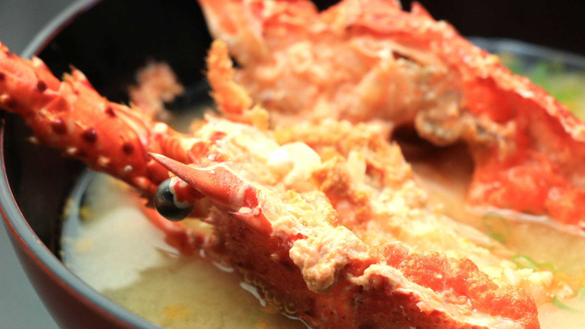 【お食事一例】伊勢海老の味噌汁