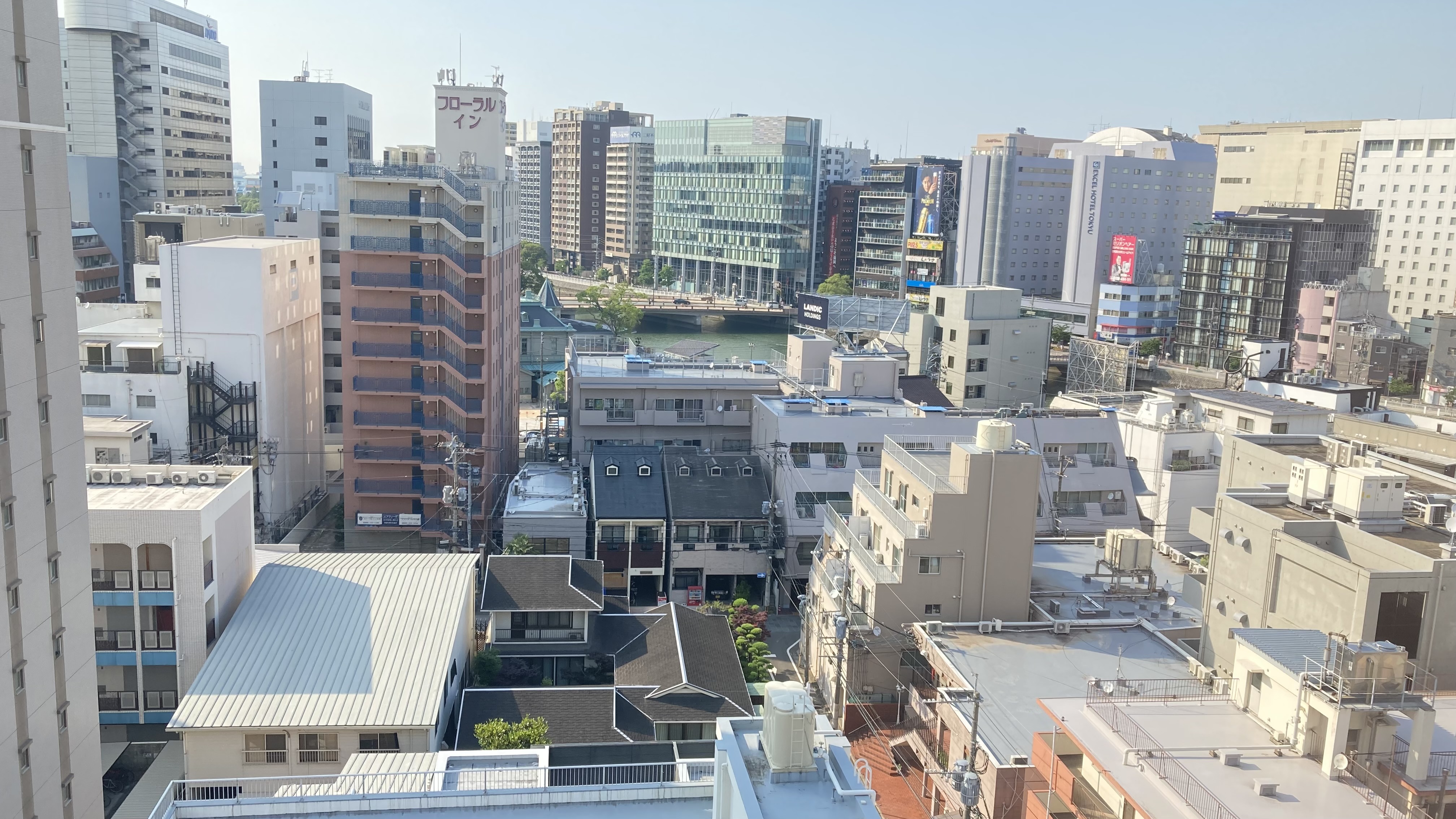 客室からの風景です