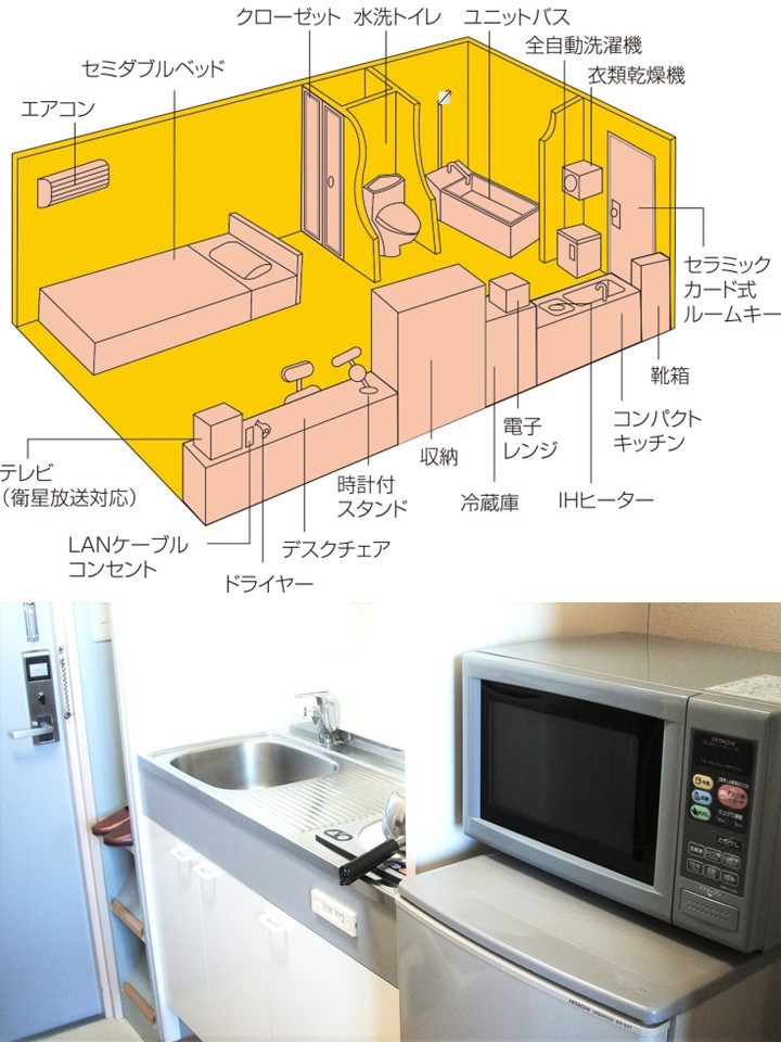 【当日限定】特別価格でステイ！〜キッチン・洗濯機付き〜(連泊素泊り)