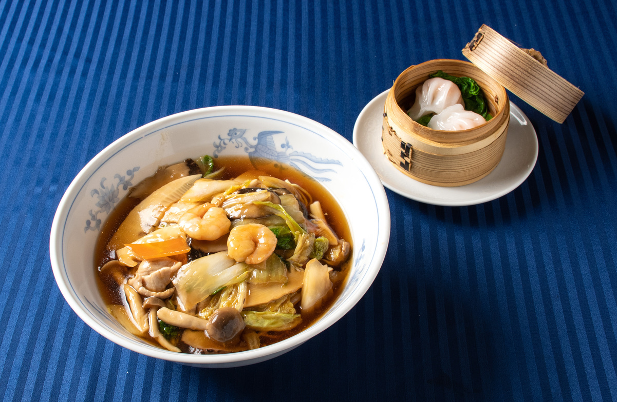【2食付】麺or飯が選べる！満腹中華ディナー+朝食バイキング付きプラン♪