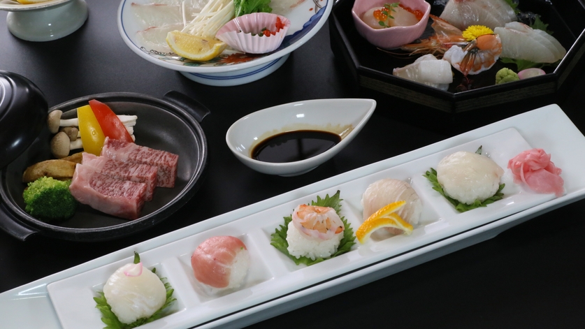 【春の特別会席】お部屋で愉しむ 桜鯛と春の恵み 桜会席【部屋食または個室】（2食付）