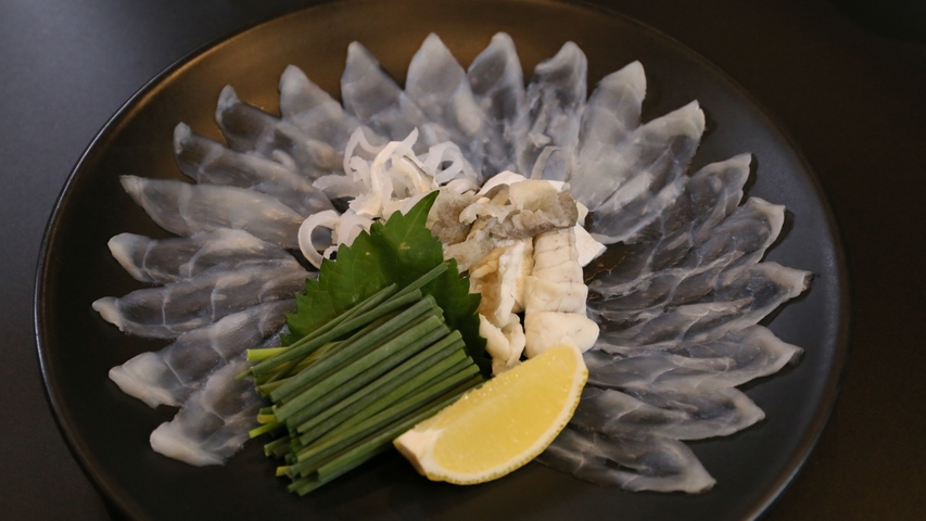 【冬の特別会席】本場下関ふくを気軽に堪能—お手軽ふく会席【部屋食または個室】（2食付）