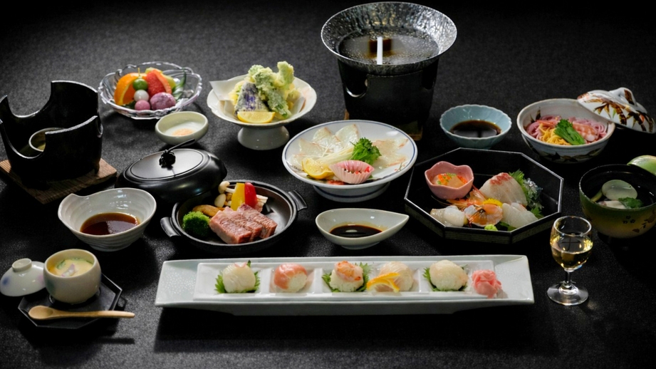 【春の特別会席】お部屋で愉しむ 桜鯛と春の恵み 桜会席【部屋食または個室】（2食付）